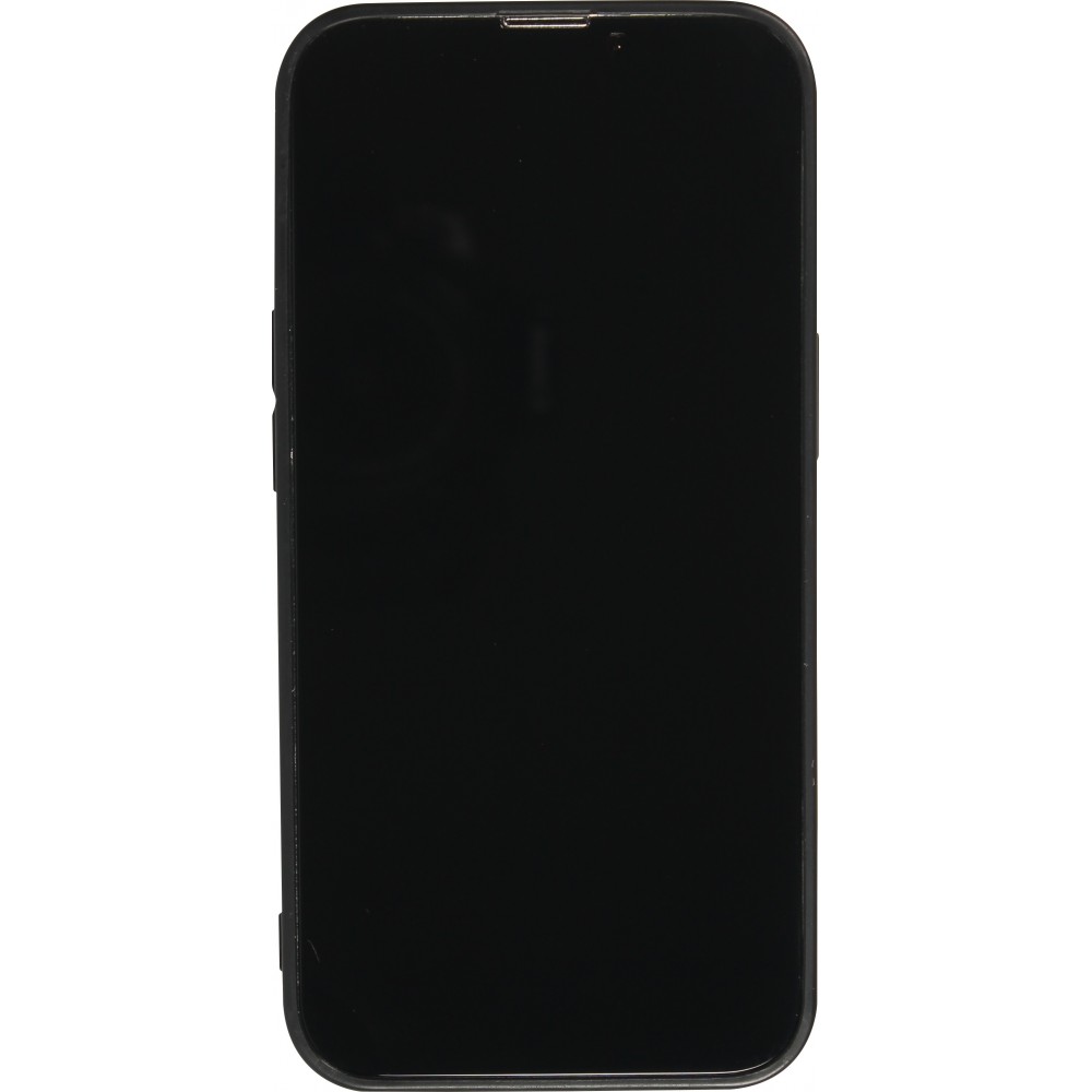 iPhone 13 Pro Case Hülle - Perlmutt Schmetterling Strass mit Videounterstützung - Violett
