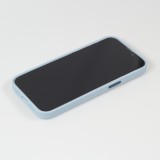 Coque iPhone 13 Pro Max - Qialino cuir véritable (compatible MagSafe) - Bleu clair