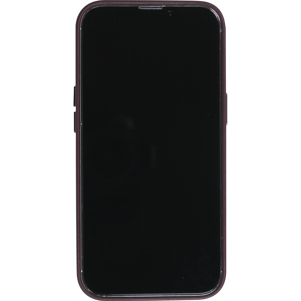 Coque iPhone 13 Pro - Qialino cuir véritable (compatible MagSafe) - Violet