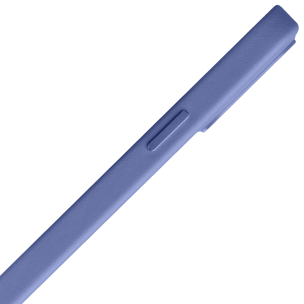 Coque iPhone 13 Pro - Qialino cuir véritable (compatible MagSafe) - Bleu