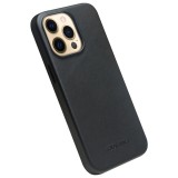 iPhone 13 Pro Case Hülle - Qialino Echtleder (MagSafe kompatibel) - Schwarz