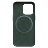 Coque iPhone 13 Pro - Qialino cuir véritable (compatible MagSafe) - Vert