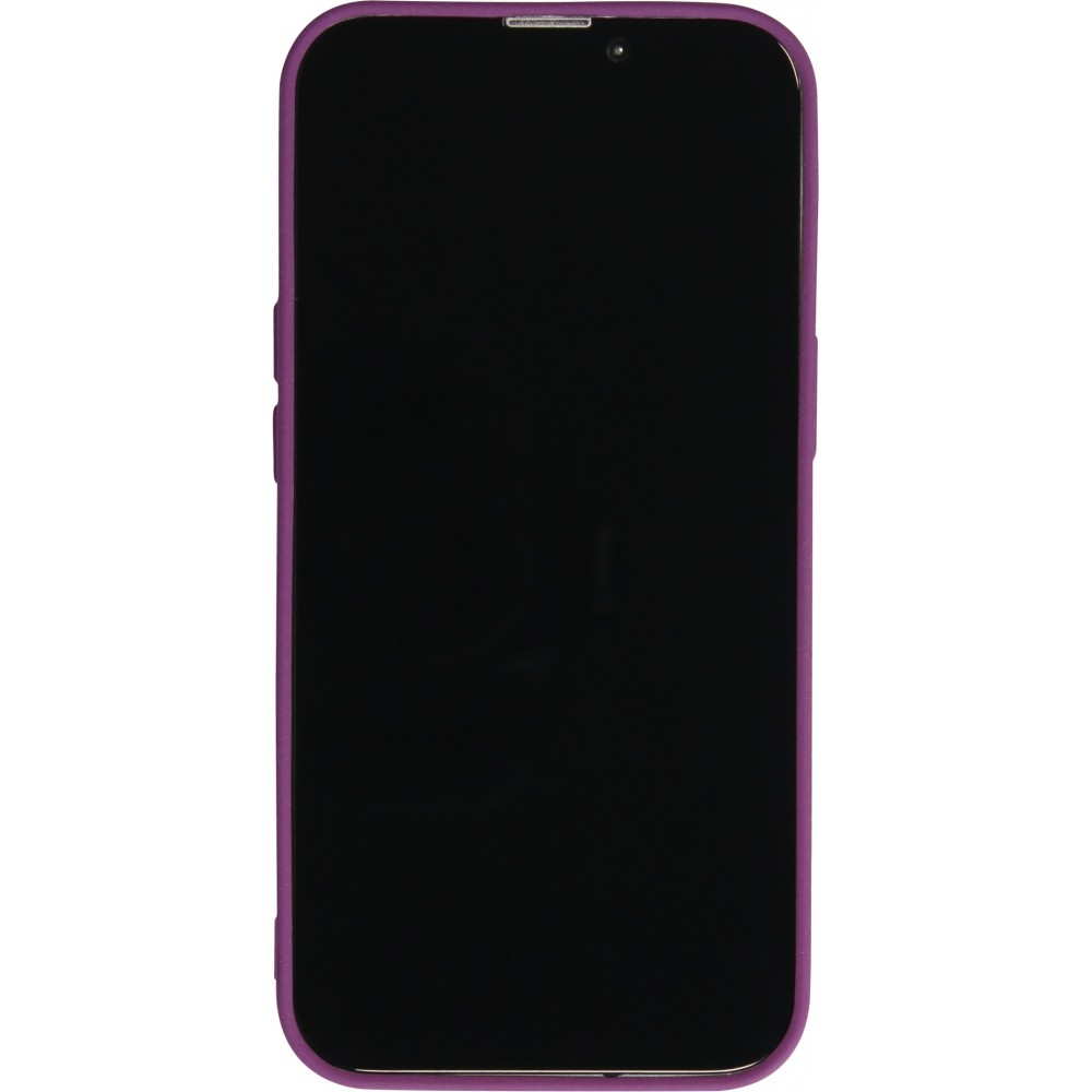 Coque iPhone 13 Pro Max - Silicone Mat Rude - Violet