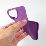 Coque iPhone 13 Pro Max - Silicone Mat Rude - Violet