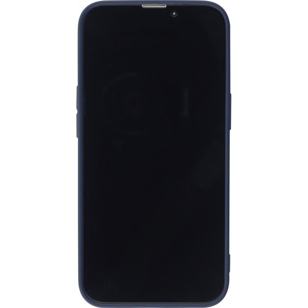 Coque iPhone 13 Pro Max - Silicone Mat - Bleu foncé
