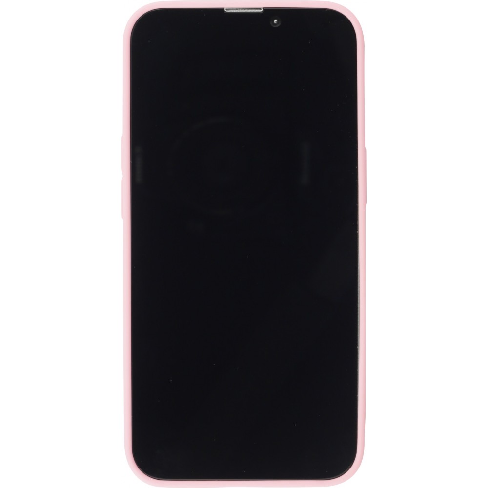 Coque iPhone 13 Pro - Silicone Mat - Rose foncé