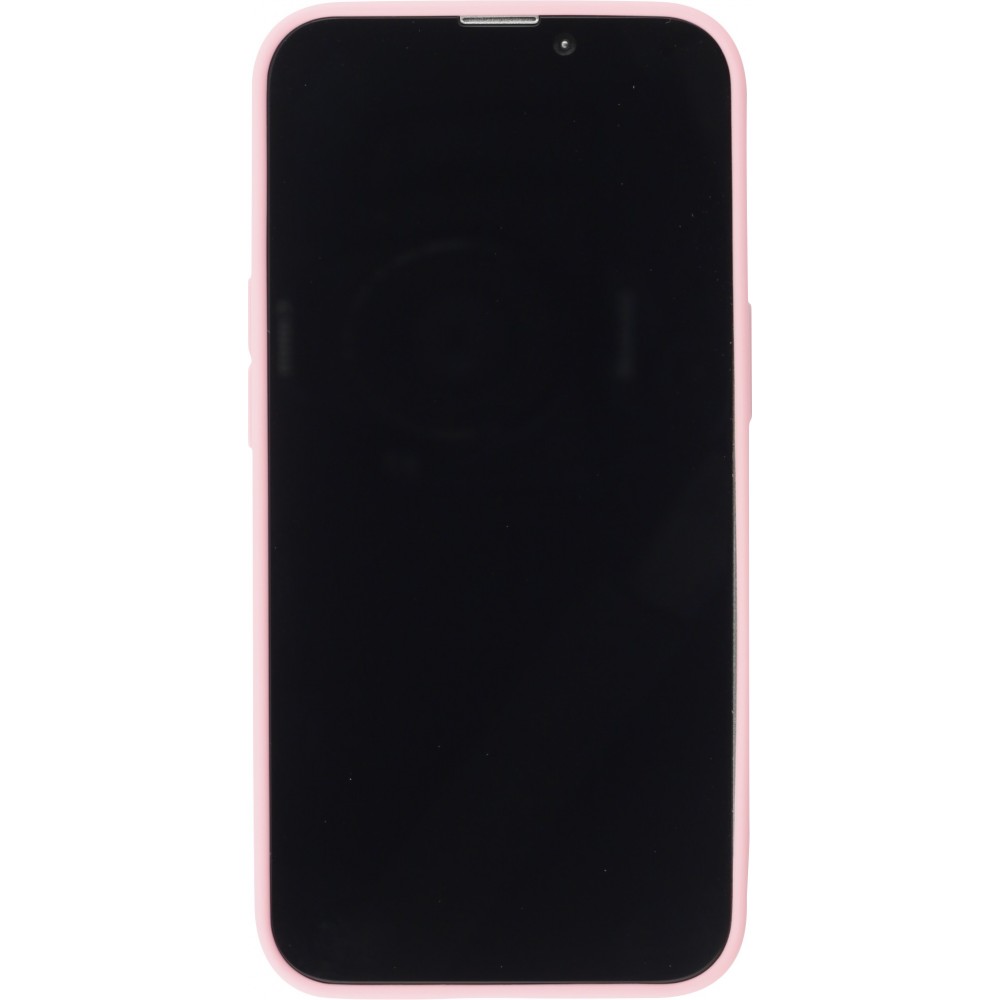 Coque iPhone 13 Pro Max - Silicone Mat - Rose foncé