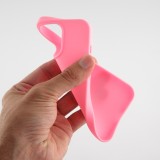 Coque iPhone 13 Pro - Silicone Mat - Rose foncé