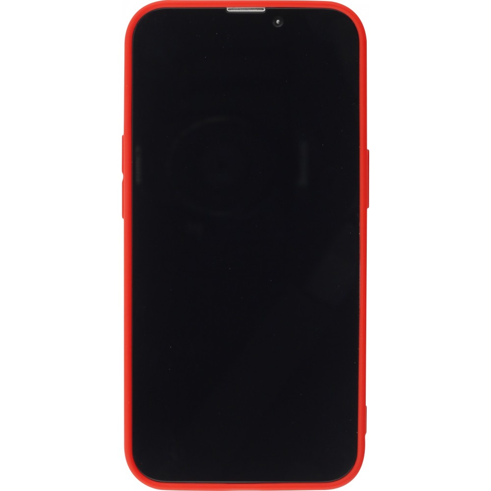 Coque iPhone 13 Pro Max - Silicone Mat - Rouge