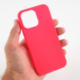 iPhone 13 Pro Max Case Hülle - Silikon Mat  - Rot