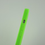 iPhone 13 Pro Max Case Hülle - Silikon mit Kordel und Haken - Hellgrün