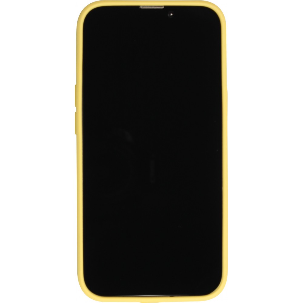 Coque iPhone 13 Pro Max - Soft Touch - Jaune