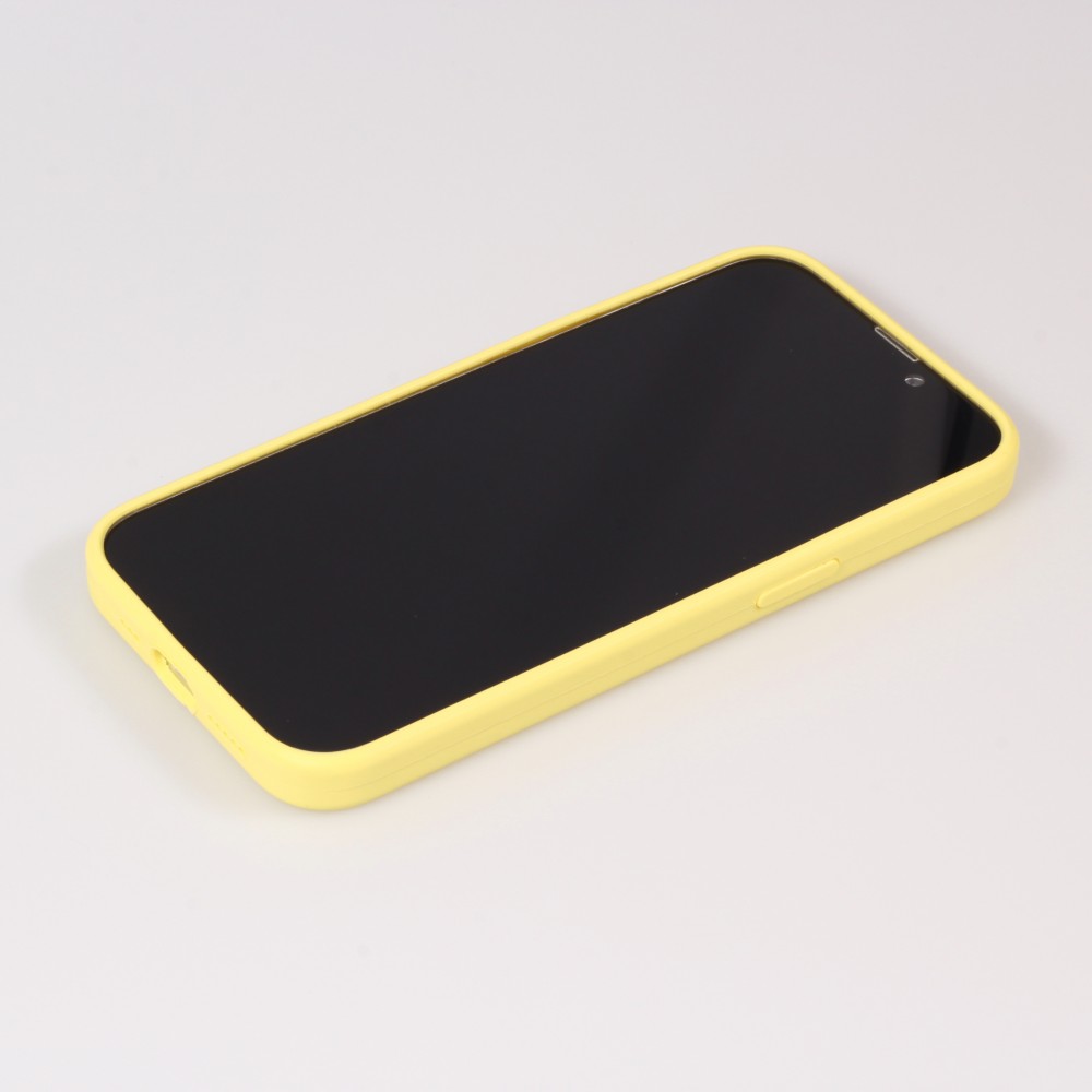 Coque iPhone 13 Pro Max - Soft Touch - Jaune