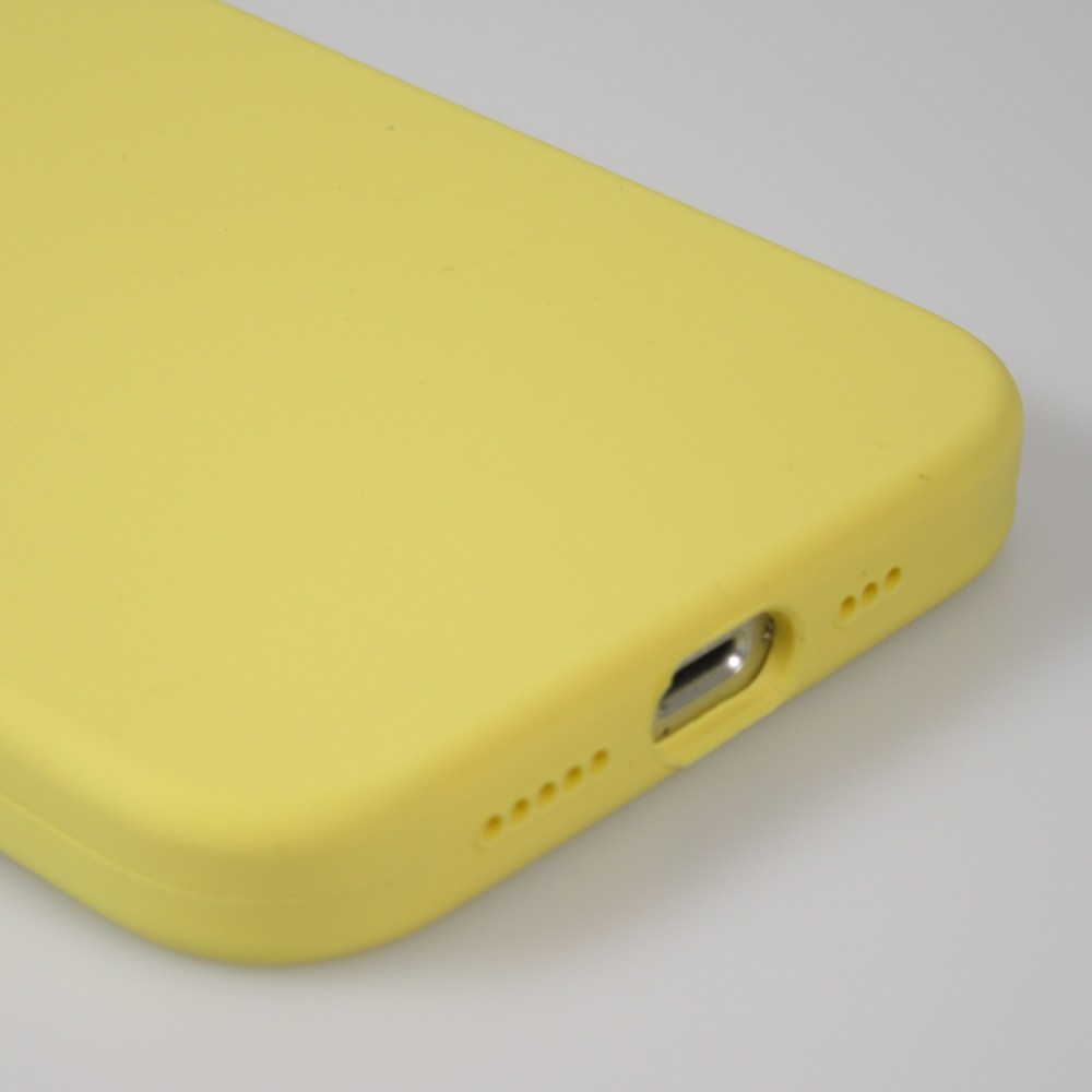 Coque iPhone 13 Pro Max - Soft Touch - Jaune