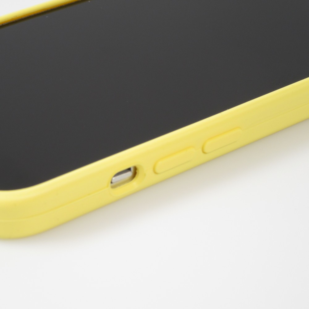 Coque iPhone 13 Pro Max - Soft Touch - Jaune