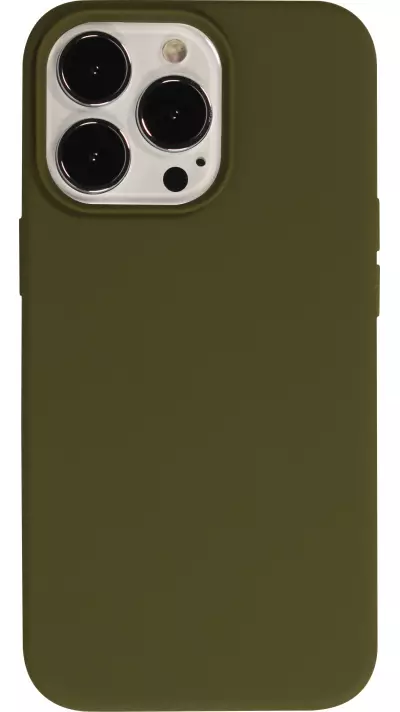 Coque iPhone 13 Pro - Soft Touch - Kaki