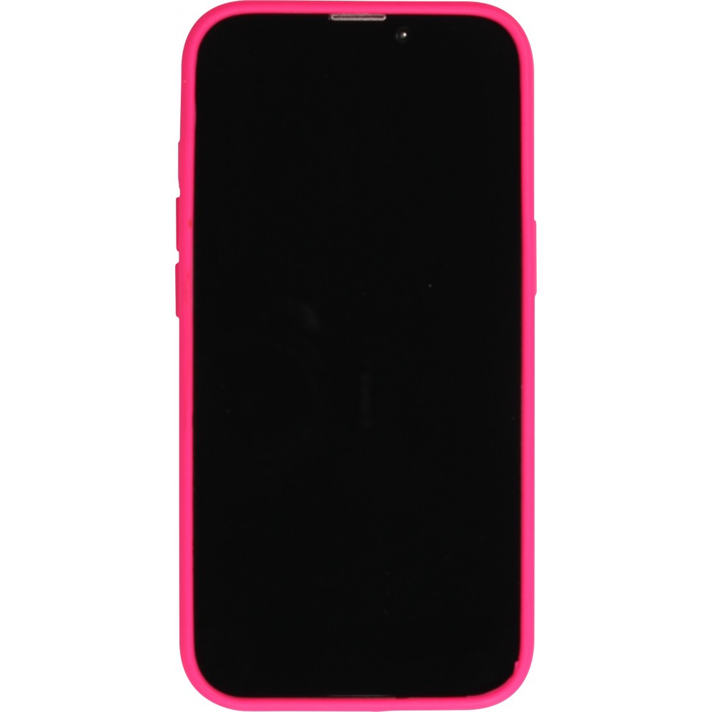 Coque iPhone 13 Pro Max - Soft Touch - Rose foncé