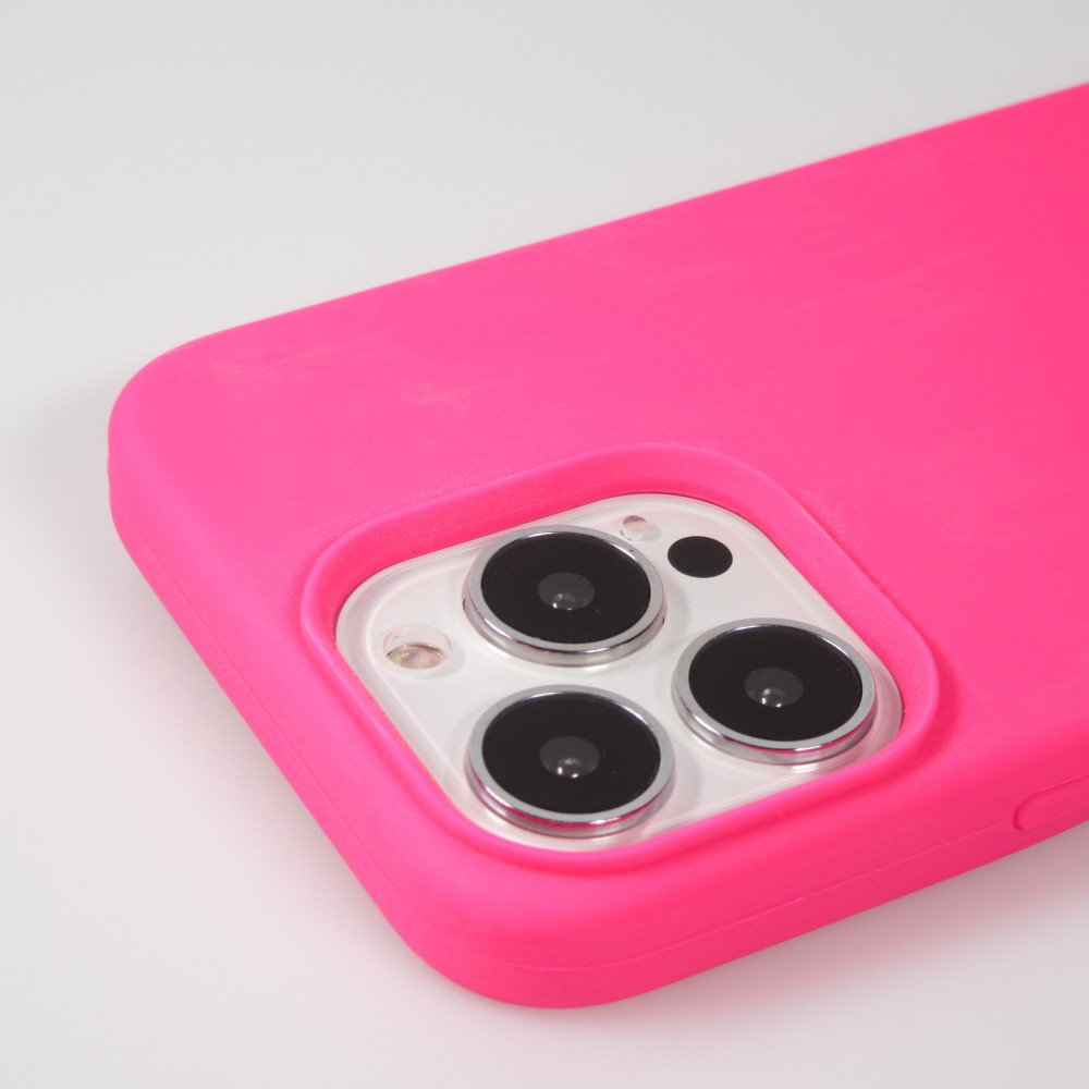 iPhone 13 Pro Case Hülle - Soft Touch - Dunkelrosa