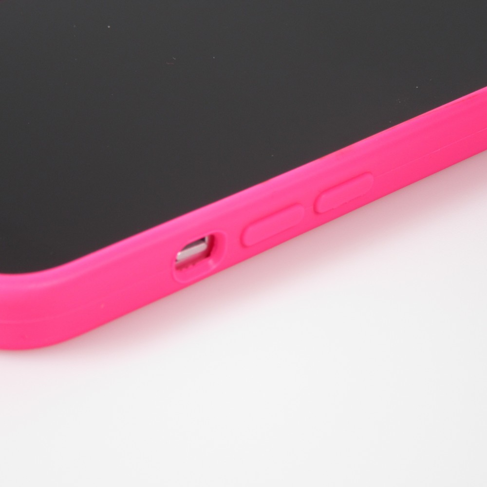 Coque iPhone 13 Pro Max - Soft Touch - Rose foncé