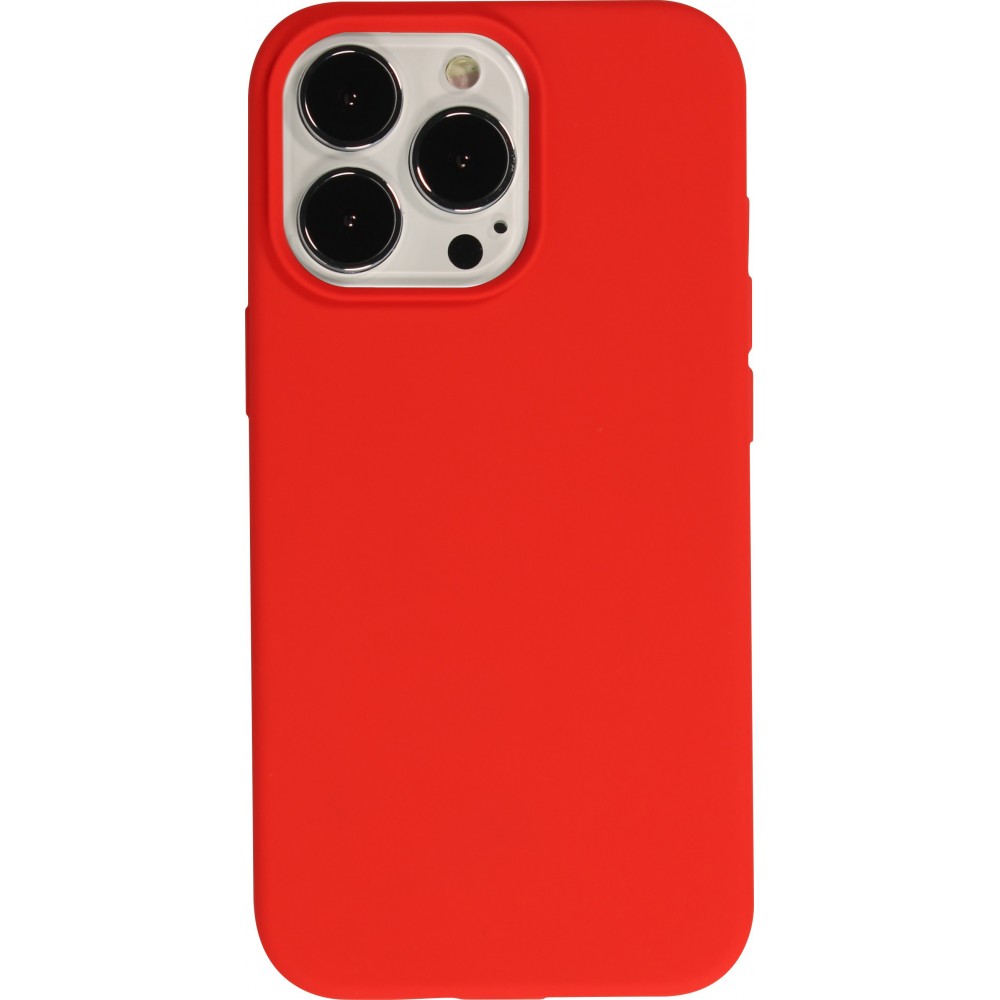 iPhone 13 Pro Case Hülle - Soft Touch - Rot