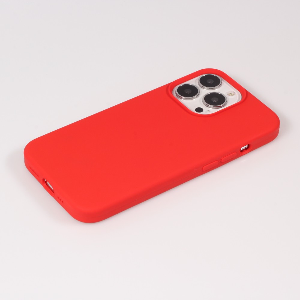 Coque iPhone 13 Pro Max - Soft Touch - Rouge