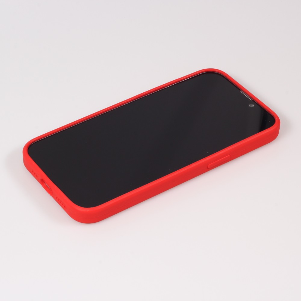 iPhone 13 Pro Case Hülle - Soft Touch - Rot