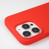 Coque iPhone 13 Pro - Soft Touch - Rouge