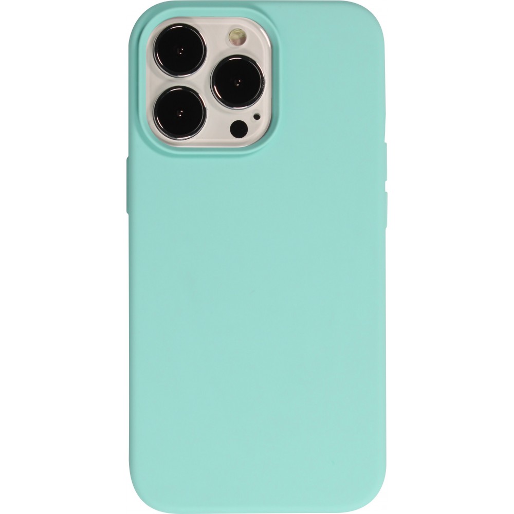 Coque iPhone 13 Pro Max - Soft Touch - Turquoise