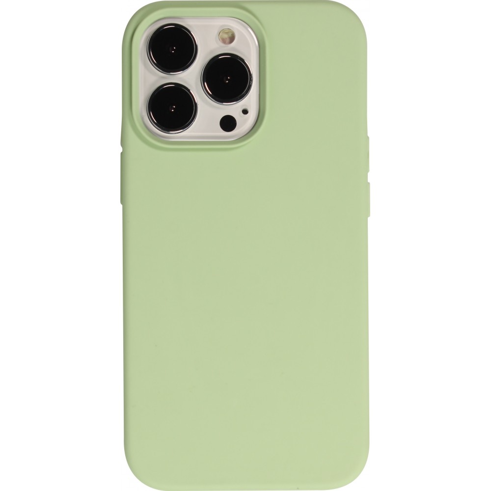 Coque iPhone 13 Pro Max - Soft Touch - Vert clair