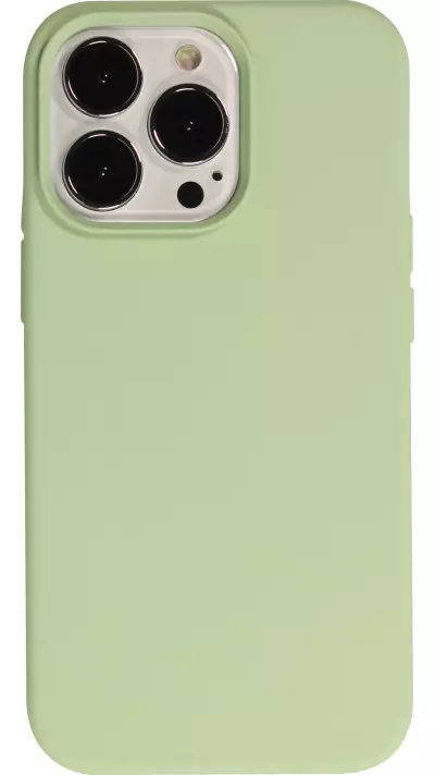 Coque iPhone 13 Pro - Soft Touch - Vert clair