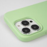 Coque iPhone 13 Pro Max - Soft Touch - Vert clair