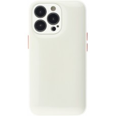 Coque iPhone 13 Pro Max - Squeeze Jelly - Blanc
