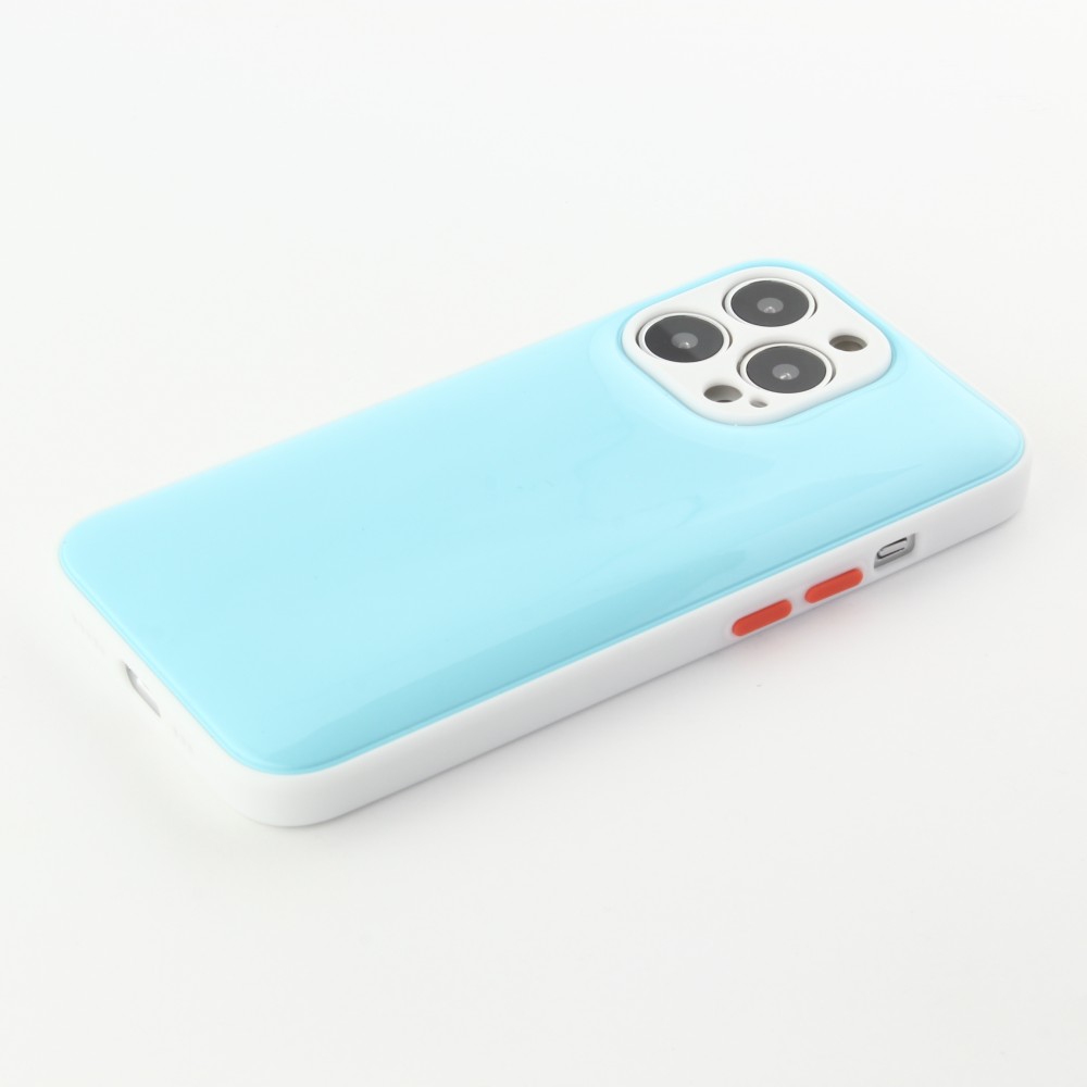 Coque iPhone 13 Pro Max - Squeeze Jelly - Bleu
