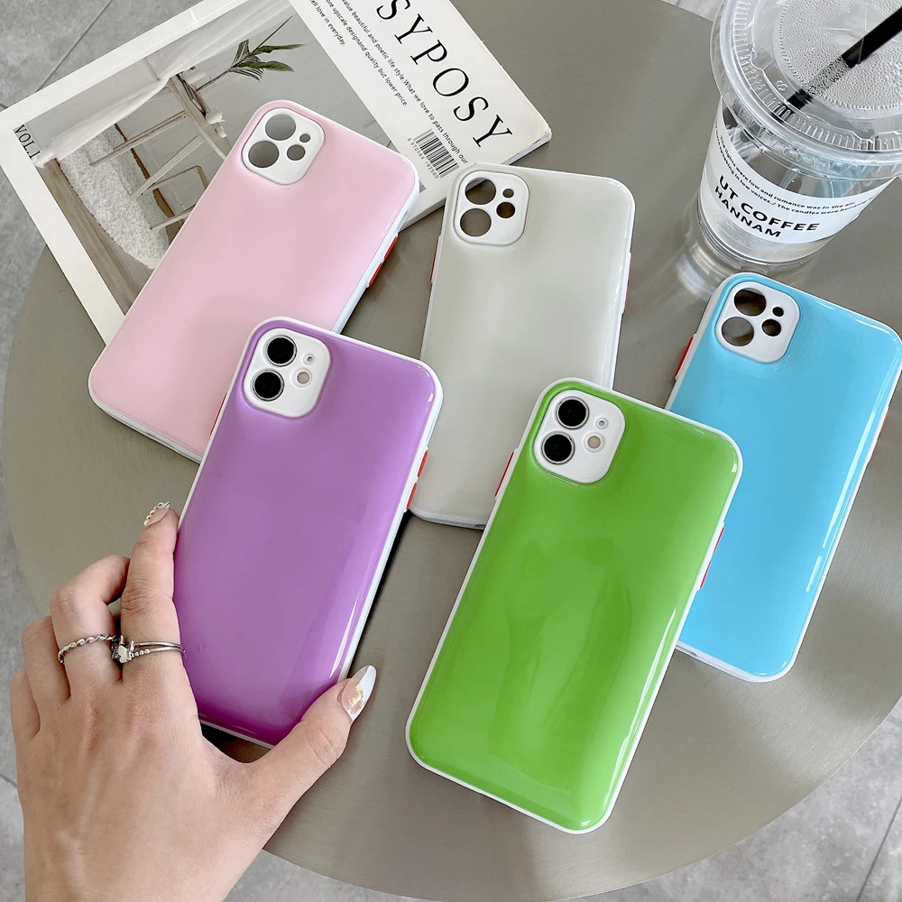 iPhone 13 Pro Max Case Hülle - Squeeze Jelly - Violett