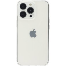 iPhone 13 Pro Case Hülle - Ultra-thin Gummi Transparent 0.8 mm Gel-Silikon Superdünn und flexibel