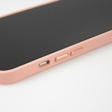 iPhone 13 Case Hülle - Qialino Echtleder (MagSafe kompatibel) - Rosa