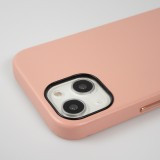 iPhone 13 Case Hülle - Qialino Echtleder (MagSafe kompatibel) - Rosa