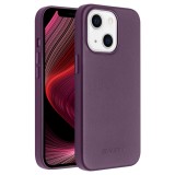 iPhone 13 Case Hülle - Qialino Echtleder (MagSafe kompatibel) - Violett