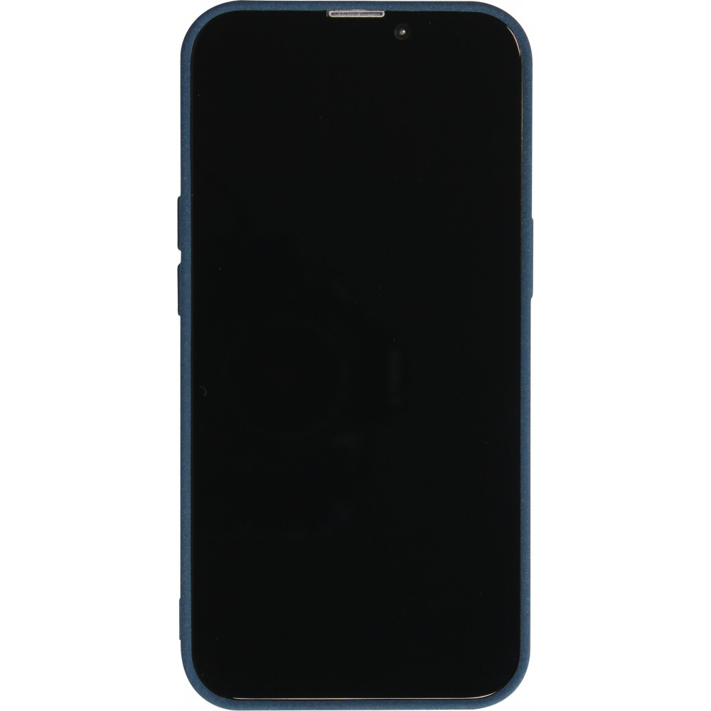 Coque iPhone 13 - Silicone Mat Rude - Bleu