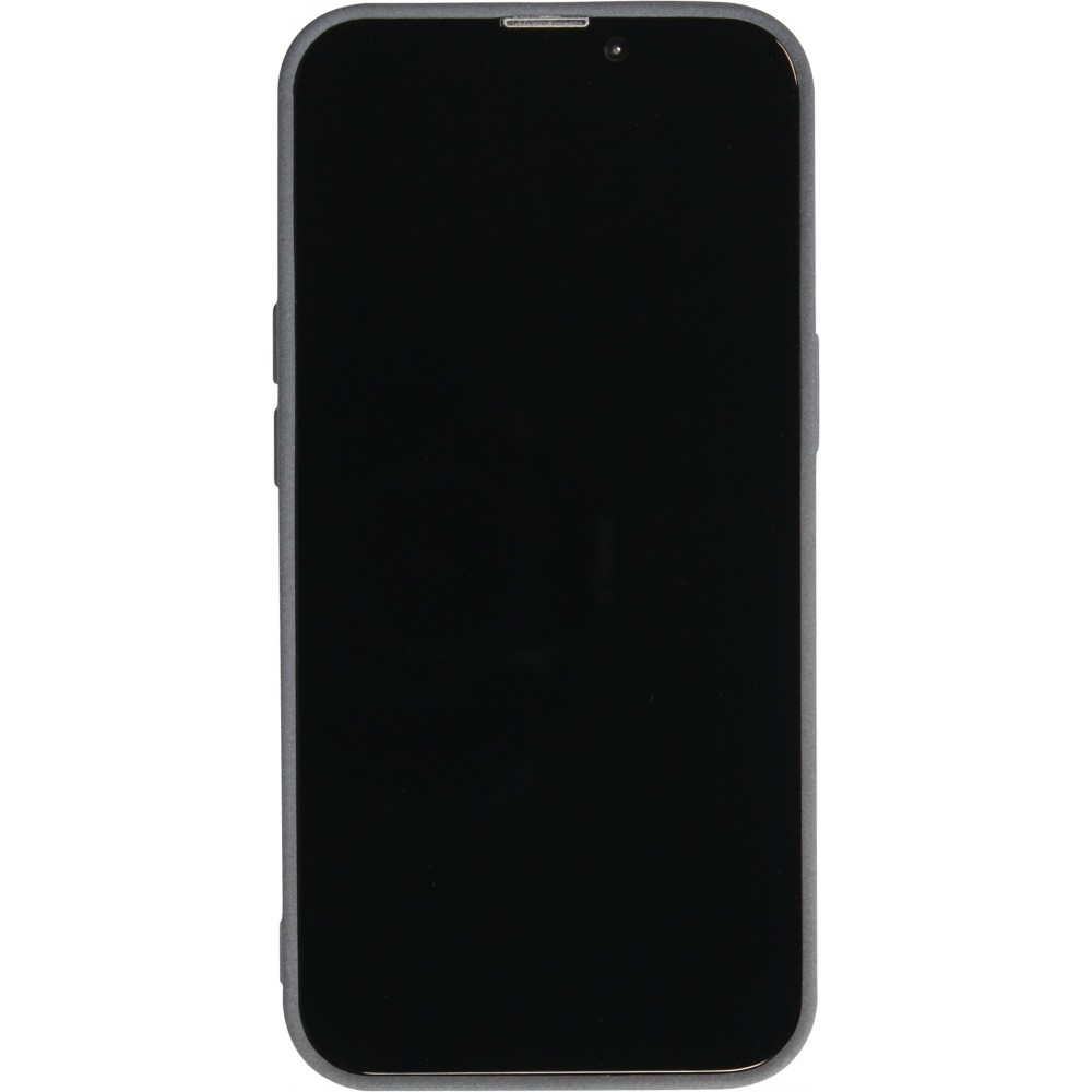 Coque iPhone 13 mini - Silicone Mat Rude - Gris