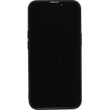 Coque iPhone 13 - Silicone Mat Rude - Noir