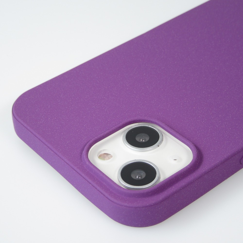 Coque iPhone 13 - Silicone Mat Rude - Violet