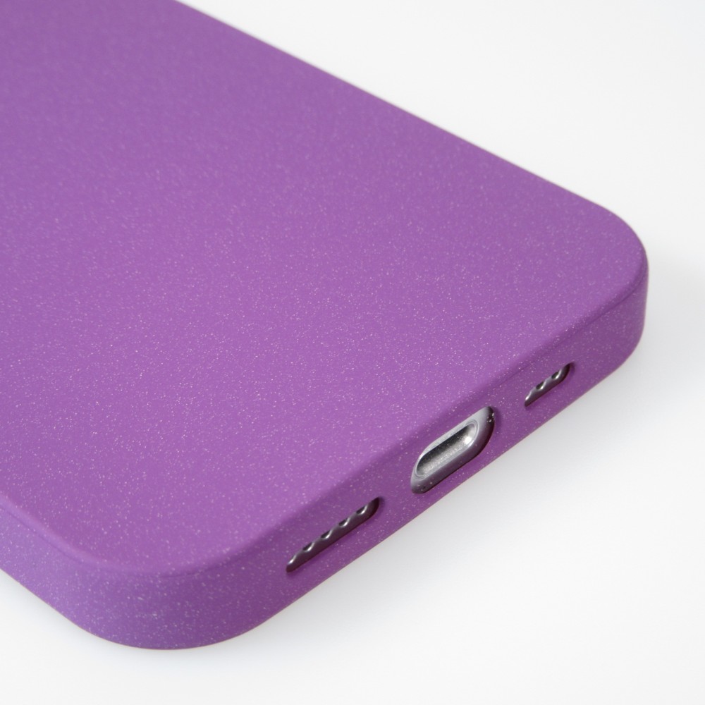 Coque iPhone 13 - Silicone Mat Rude - Violet