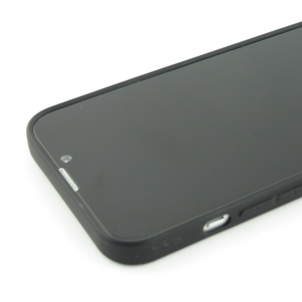 Coque iPhone 13 mini - Silicone Mat - Noir