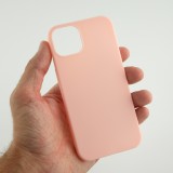 Coque iPhone 13 - Silicone Mat - Rose clair