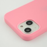 Coque iPhone 13 - Silicone Mat - Rose foncé