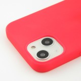 Coque iPhone 13 - Silicone Mat - Rouge