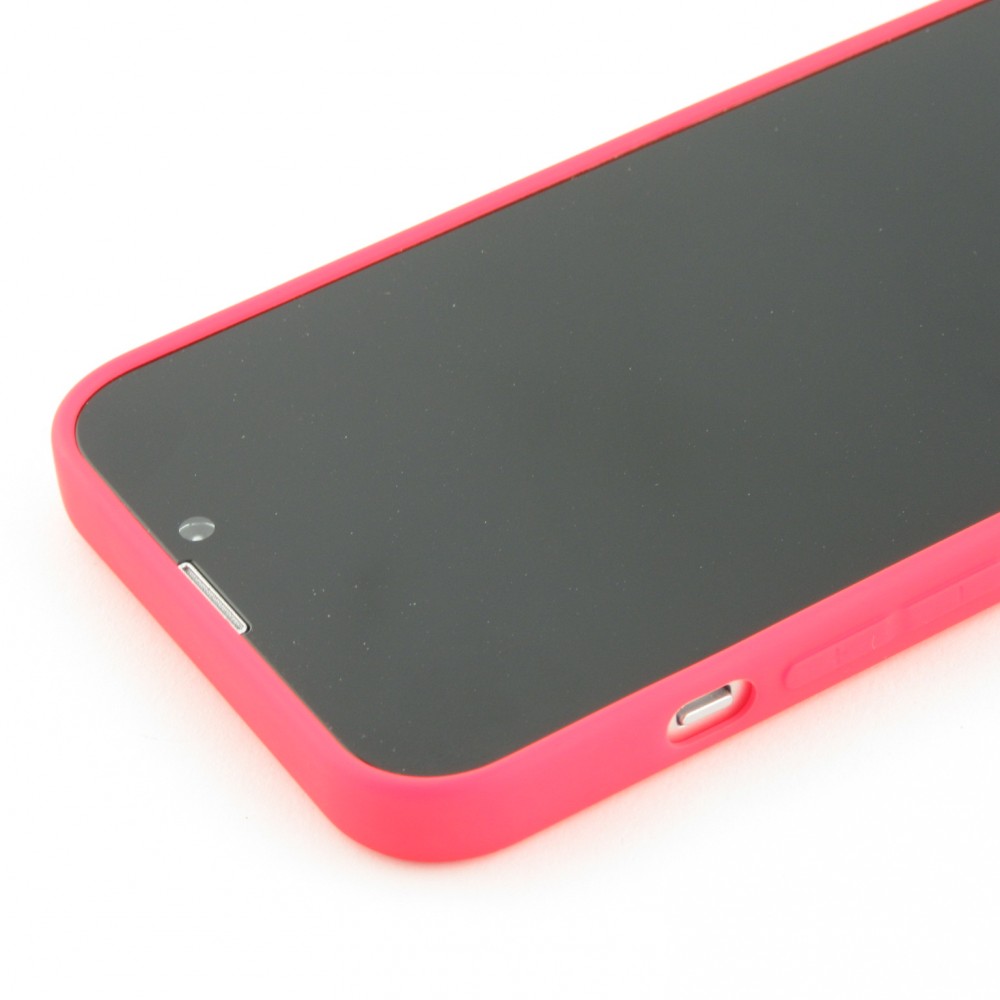 Coque iPhone 13 - Silicone Mat - Rouge