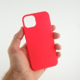 Coque iPhone 13 - Silicone Mat - Rouge