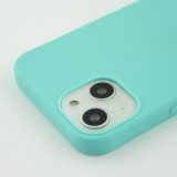 iPhone 13 Case Hülle - Silikon Mat - Türkis